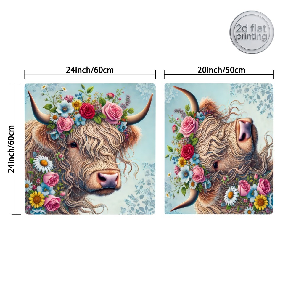 1pc, Artificial Leather Dish D – Cow Mat Rubber Bewertung und Preis