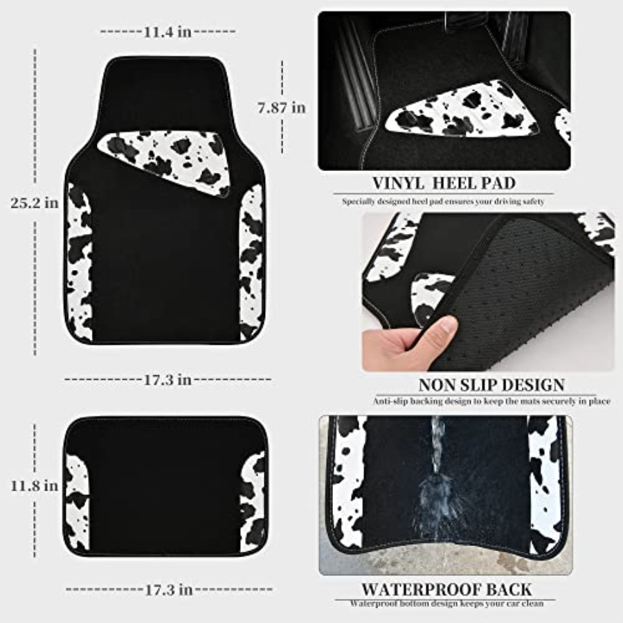 Waterproof Universal Fit Car F – Cow Mat Rubber Bewertung und Preis