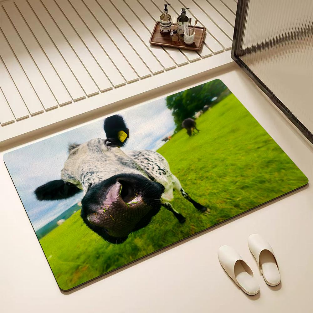 Abstract Cow Animal KWaii Floo – Cow Mat Rubber Bewertung und Preis