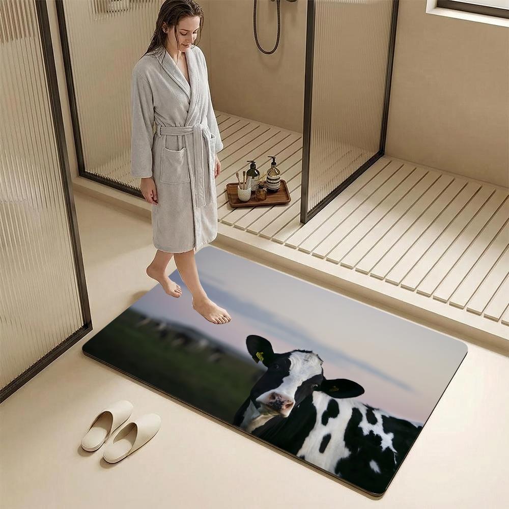 Abstract Cow Animal KWaii Floo – Cow Mat Rubber Bewertung und Preis