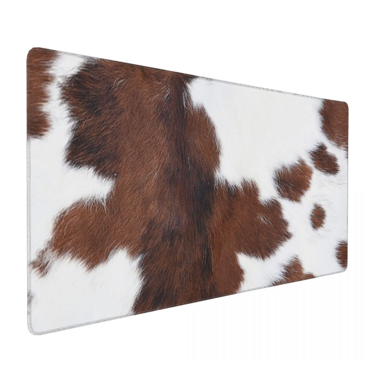 Large Mouse Pad Cow Skin Patte – Cow Mat Rubber Bewertung und Preis