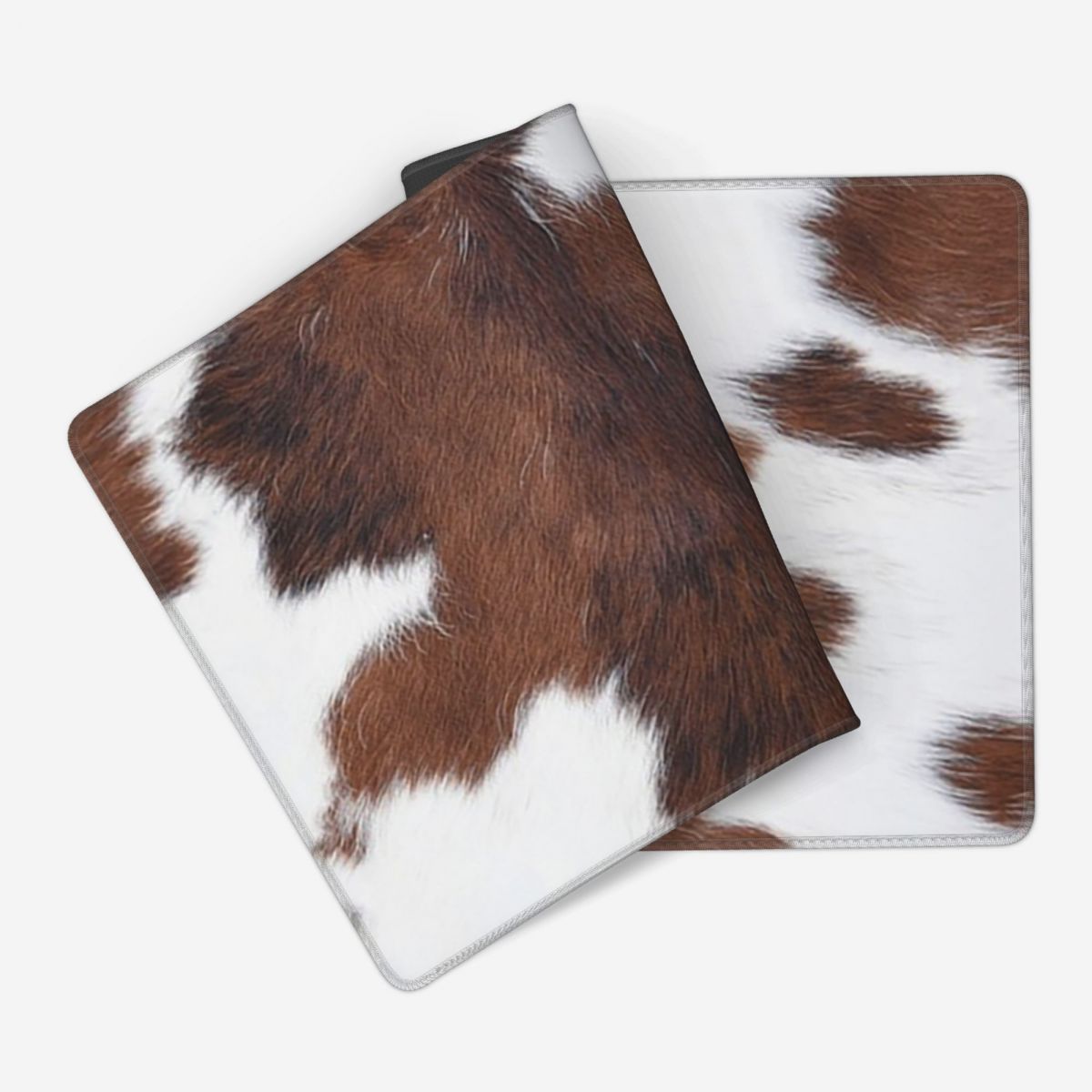Large Mouse Pad Cow Skin Patte – Cow Mat Rubber Bewertung und Preis