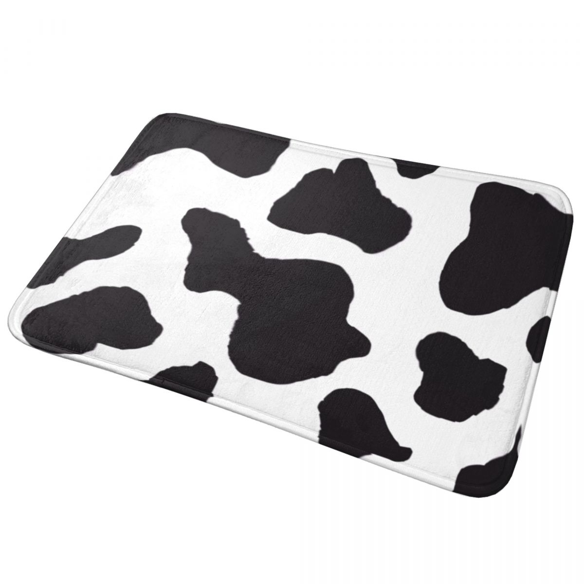 Cow Print Bath Mat Black Anima – Cow Mat Rubber Bewertung und Preis