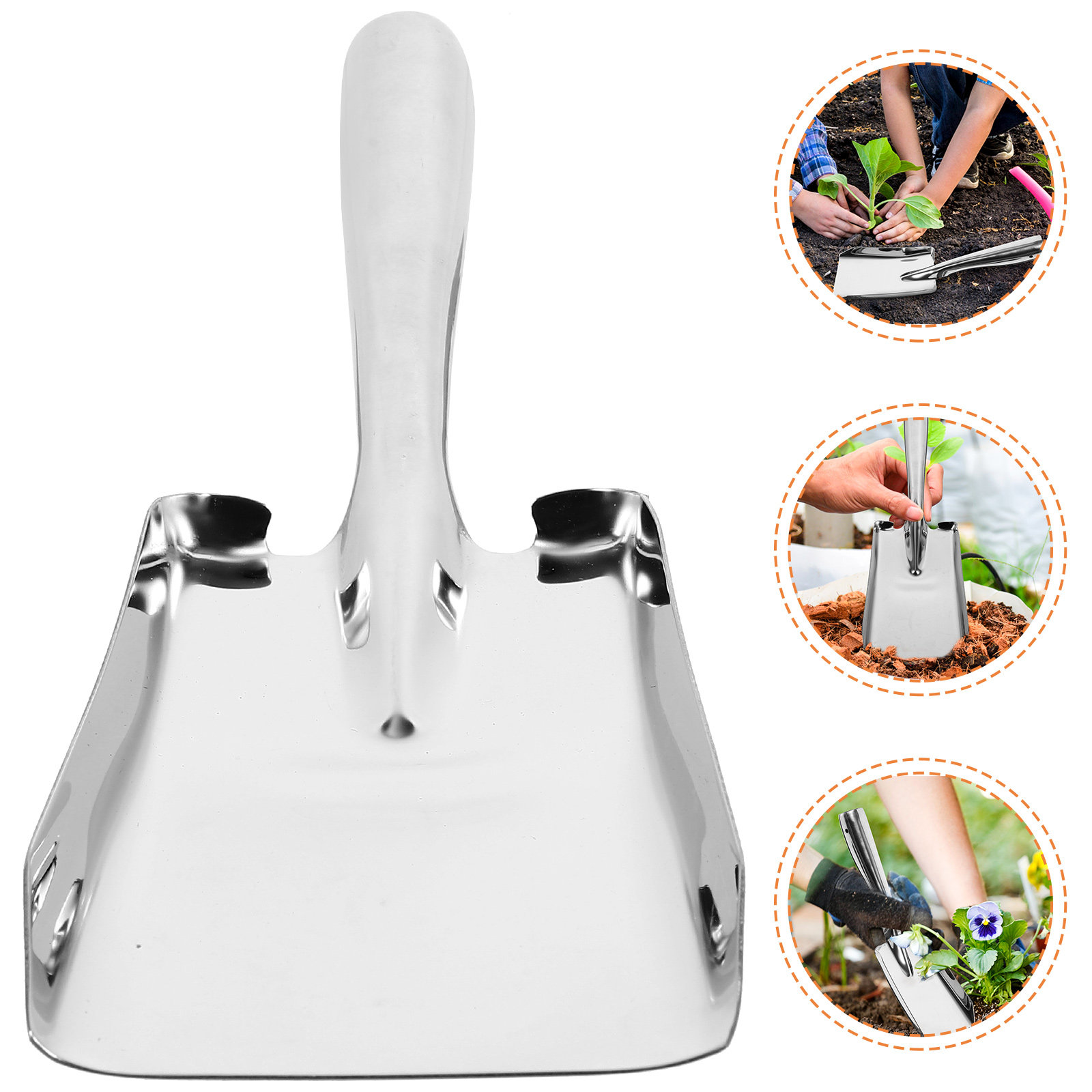 Thicken Stainless Steel Shovel – Vegetable Transplanter Bewertung und Preis