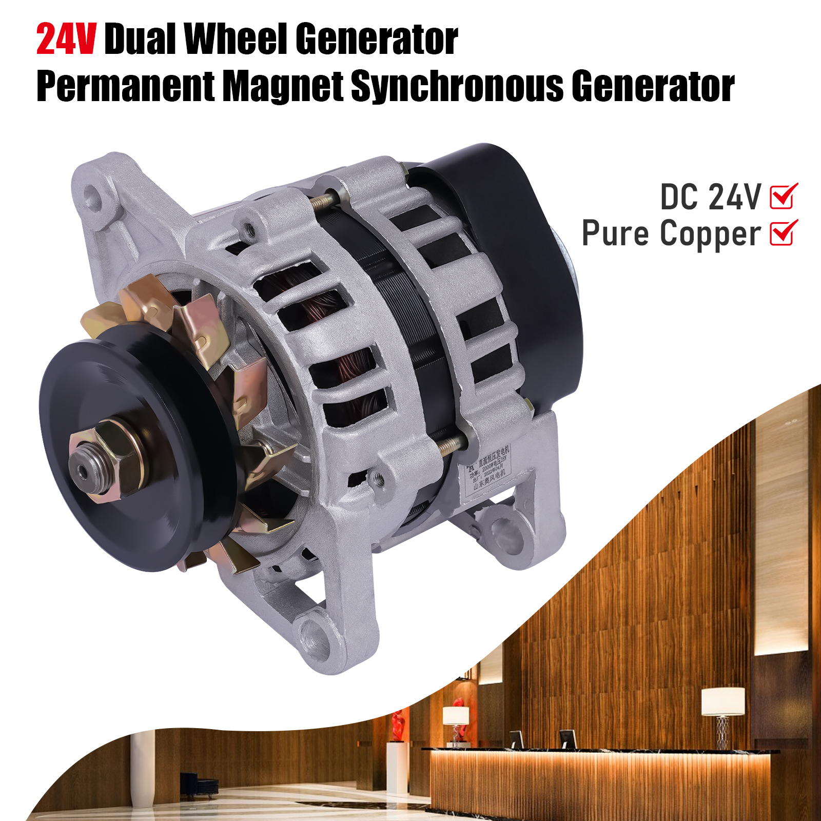2000W 24V DC Brushless Permane – Agriculture Farming Vehicles Bewertung und Preis