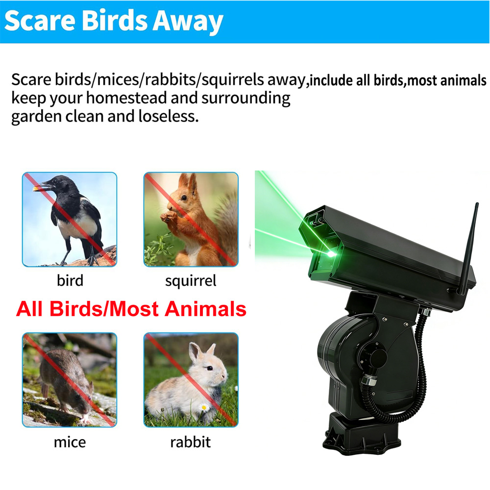 Powerful 2W Green  Bird Repell – Precision Farming Smart Agriculture Bewertung und Preis