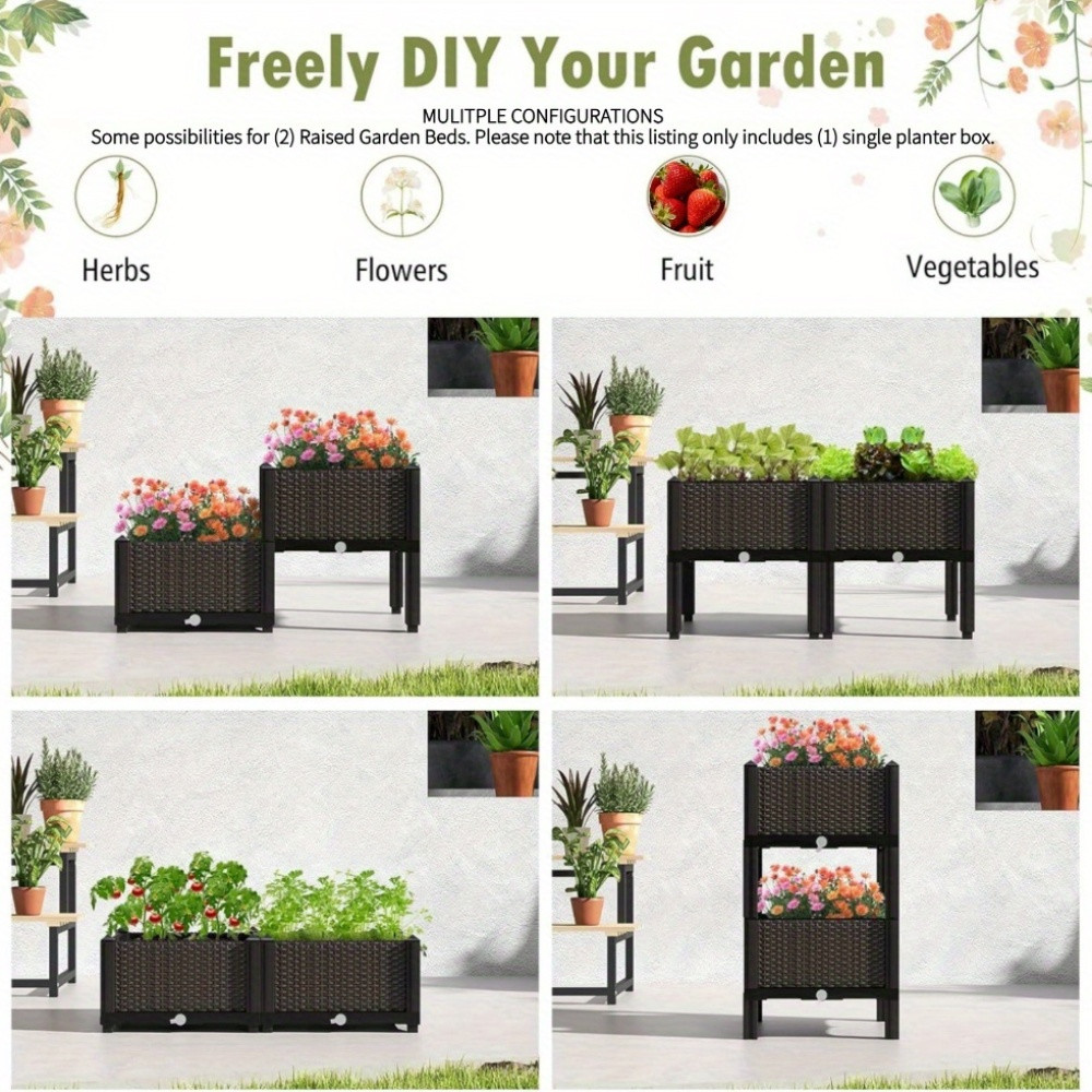 Garden Raised Bed, Elevated Fl – Vegetable Transplanter Bewertung und Preis